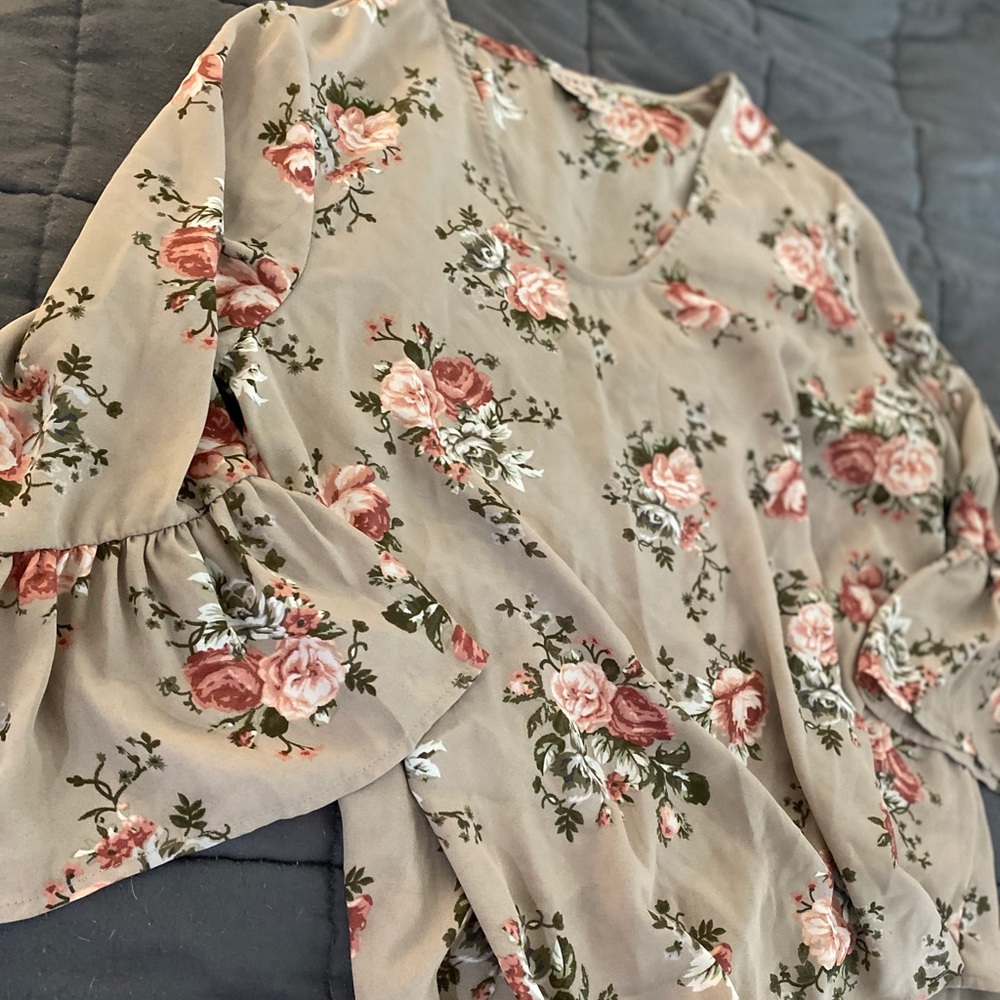 Floral blouse